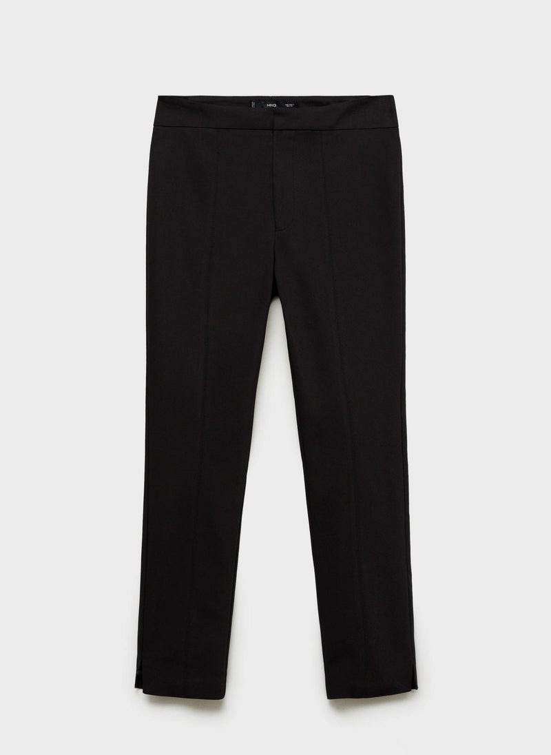 MANGO High Waist Stright Fit Trousers  - Image 5