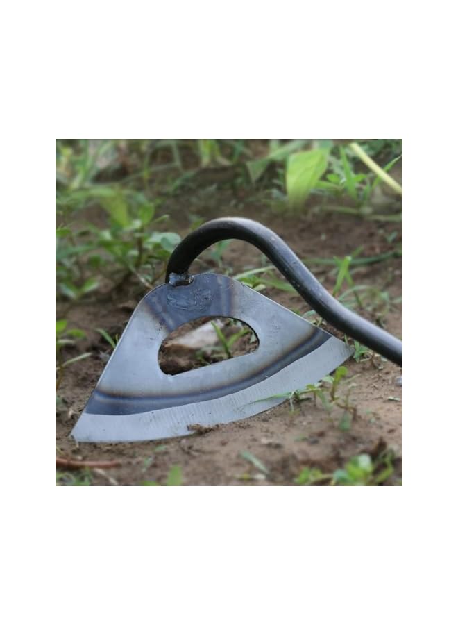 PROMASS بروماس 2 قطع مجرفة فولاذية صلبة مجوفة، مجارف حديقة للزراعة، مجرفة مجوفة للحدائق، أداة حديقة مجرفة، مجرفة حديقة لزراعة الأعشاب الضارة، التخفيف، زراعة المزارع - Image 3