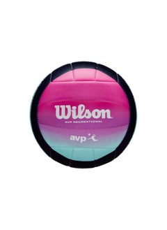 Wilson AVP Oasis Beach Volleyball – Official Size, Soft-Touch, Durable Outdoor Volleyball for Beach & Sand Play  - Image 1