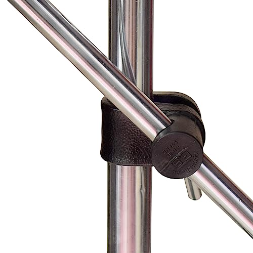 Kh Table/Floor Microphone instrument 15 Inch Stand Black Round Base - Image 2