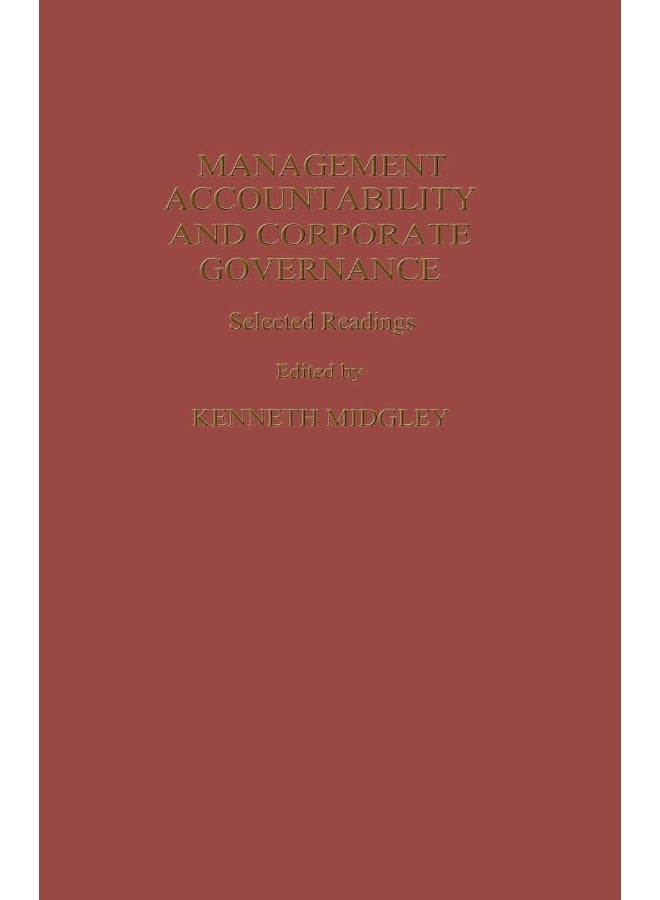 Management Accountability and Corporate Governance: Selected Readings 