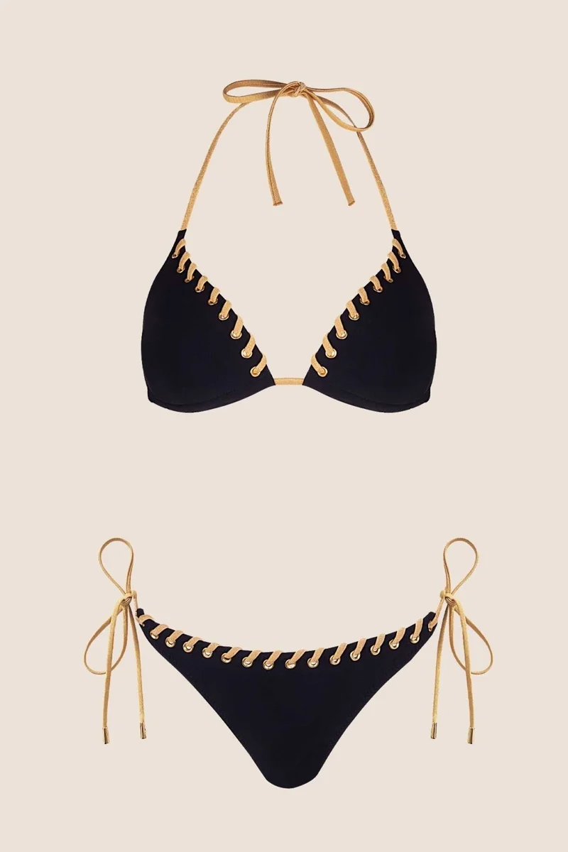 Ayyıldız 3427 Black Bikini Set
