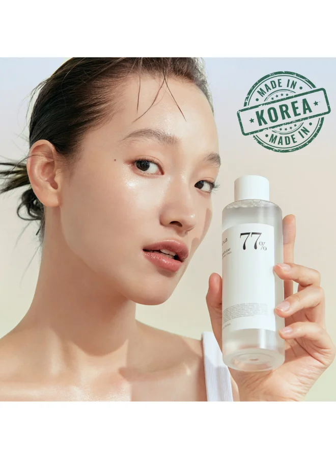 Anua Heartleaf 77% Soothing Toner, pH 5.5 Trouble Care, Calming Skin, Refreshing, Hydrating, Purifying, Cruelty Free, Vegan, 250 Ml