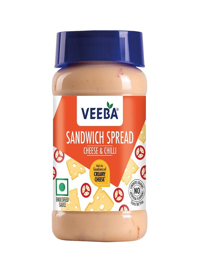 Veeba Cheese and Chilli Sandwich Spread, 250 grams - Image 1