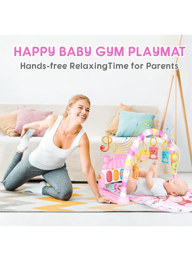 Baby Activity Play Mat with Music and Linkable Toys - Image 4