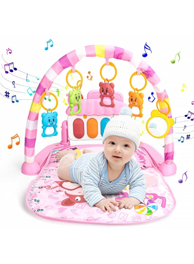 Baby Activity Play Mat with Music and Linkable Toys - Image 2