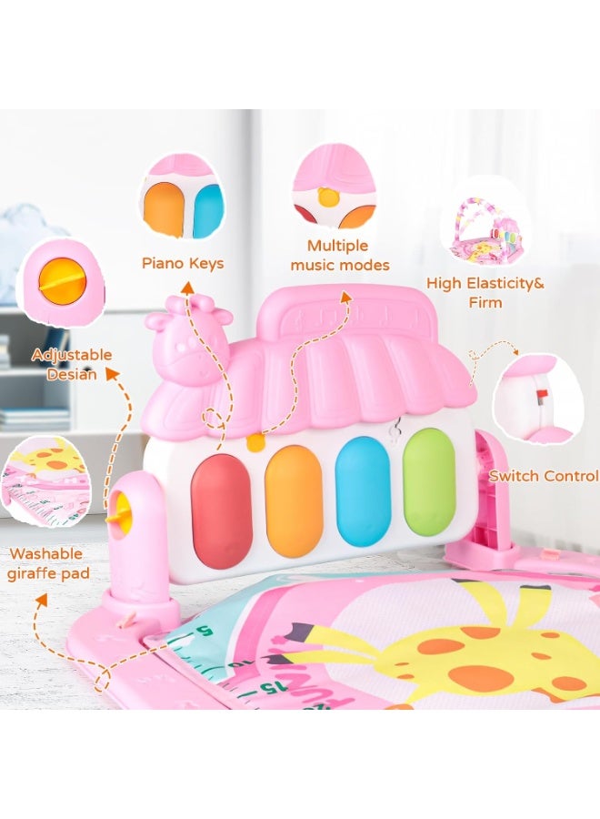 Baby Activity Play Mat with Music and Linkable Toys - Image 3