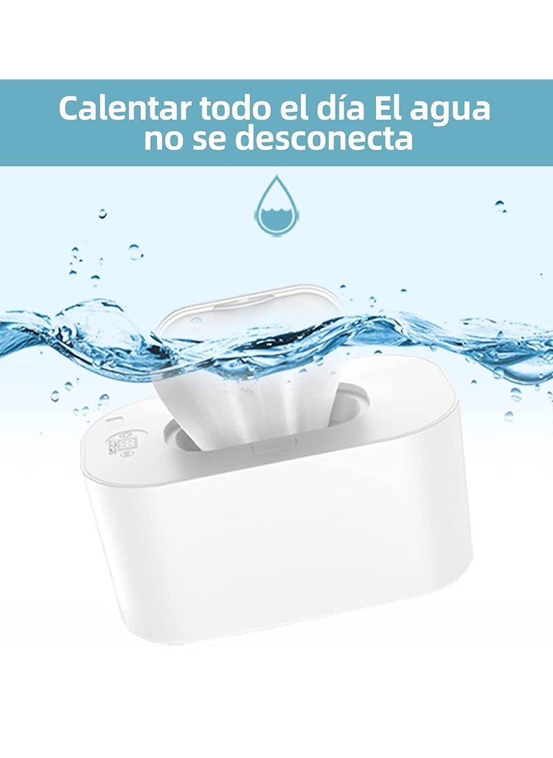 Baby Wipes Warmer, Even Heating, Quiet and Large Capacity for Travel