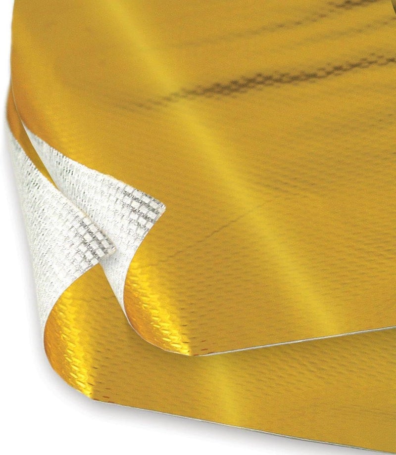 ديزاين إنجينيرنغ ورقة عاكسة للحرارة العالية من نوع Reflect-A-GOLD مع دعامة لاصقة من تصميم الهندسة 010392، مقاس 12 × 24 بوصة - Image 1