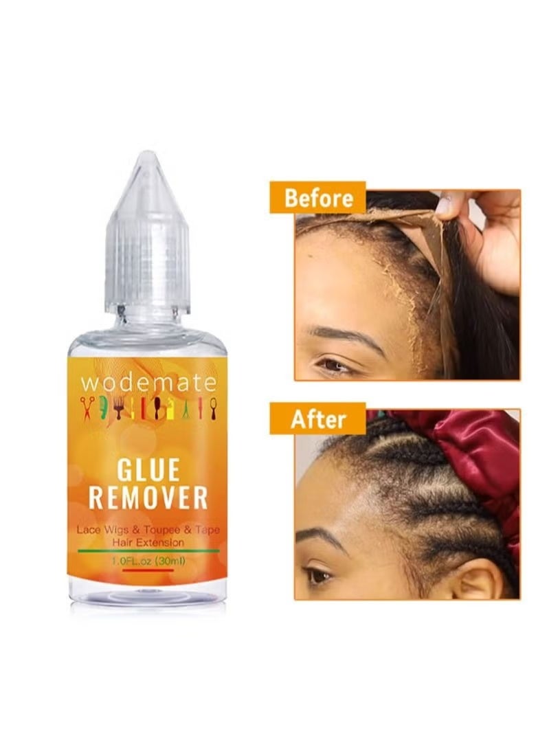WodeMate Remover Spray, Tape in Extension Remover, Hair Glue Remover, Removes Hair Glue, Lace Wig, Wig Tape, Double Sided Extension Tape 30 ML - Image 5