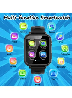FARROBIZZ 2-PACK Kids Smart Watch Boys, Kids Smart Game Watch with 24 Games HD Touch Screen Video Camera Music Player Pedometer Flashlight Alarm Clock 12/24  Kids Watches for Boy Gifts for 5-12 Year Old Boy Girl  - Image 2