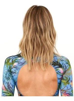 Blankkini Long Sleeve Bikini Top Mawai