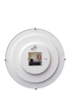 Ajanta Plastic Wall Clock (28 cm x 28 cm x 3.5 cm, White)  - Image 4