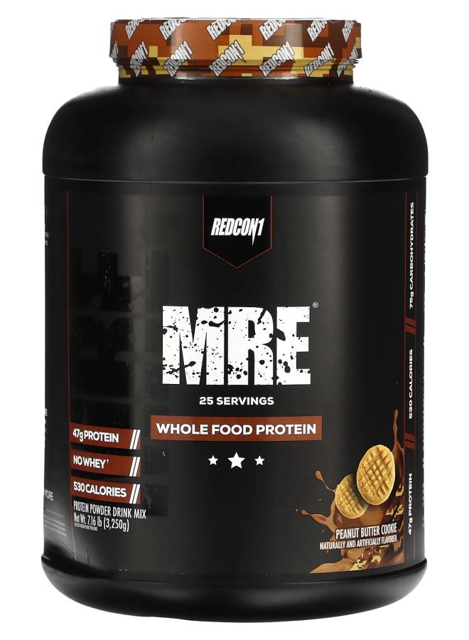 REDCON1 MRE Whole Food Protein Peanut Butter Cookie 7.16 lb (3250 g)