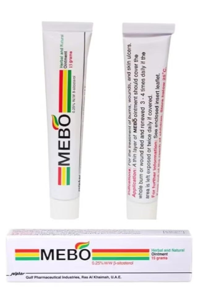 Julphar Pack Of 2 Mebo 0.25% Ointment 15g - Image 4