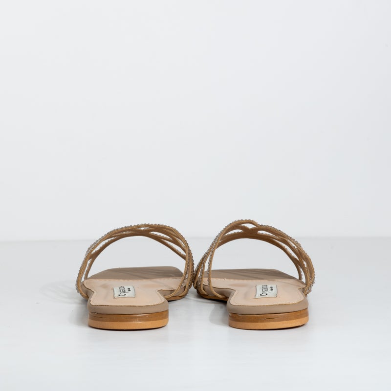 Crystalicious Denish Luxurious Rhinestones Sandals Handcrafted by Artisans Effortless Glamour for Every Occasion - Image 5