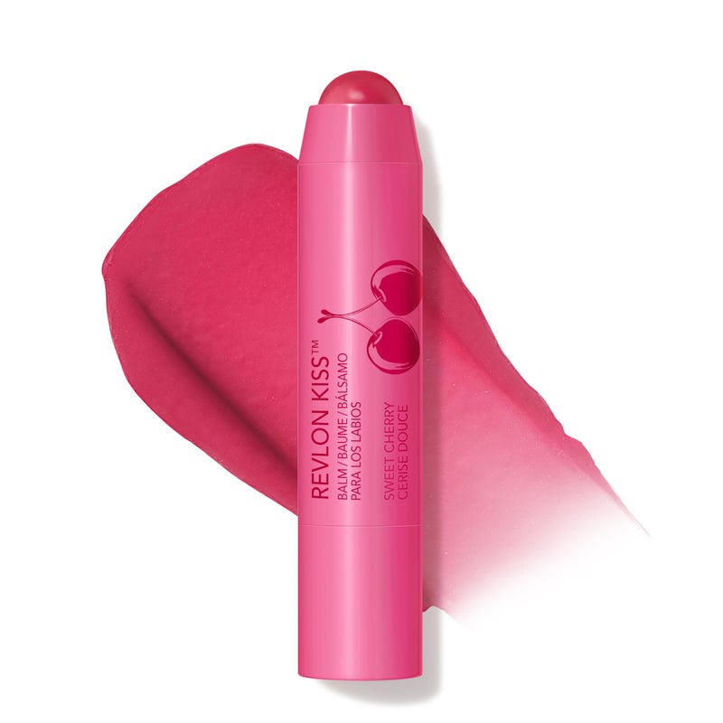 Revlon Kiss Tinted Lip Balm with SPF 20 Hydrating Flavored Infused with Natural Fruit Oils 030 Sweet Cherry 009 oz - Image 3