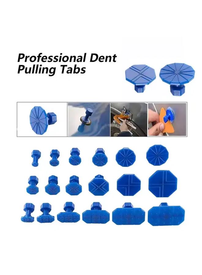 Blue 108pcs Paintless Dent Repair PDR Tools Car Body Hail Dent Removal Auto Dent Pulling Kit - Image 4