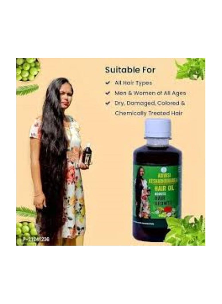 ماركة غير محددة Mysore Adivasi Hair Oil 1000 ml – Traditional Herbal Hair Care  - Image 2