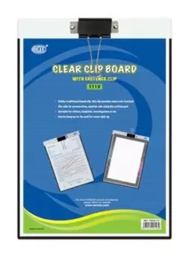 Fis Clear Clip Board, A4 Size