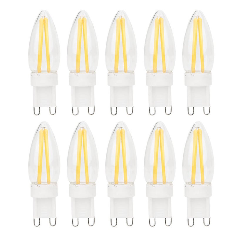 G9 LED Bulb 3W 220V: High Brightness Dimmable LED Filament - Easy Install Standard G9 Base - Durable High-Quality Glass for Cabinet, Restaurant, Hotel, Table Light Use - Image 1