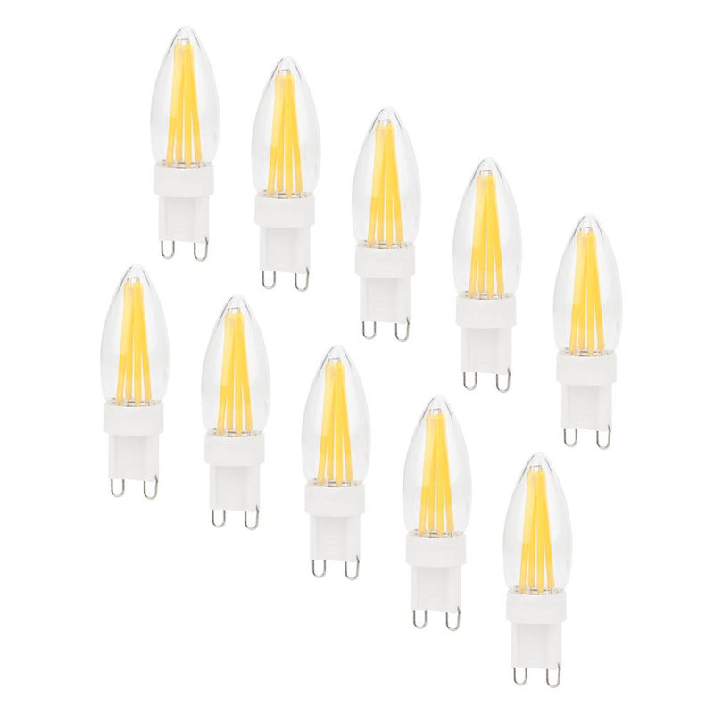 G9 LED Bulb 3W 220V: High Brightness Dimmable LED Filament - Easy Install Standard G9 Base - Durable High-Quality Glass for Cabinet, Restaurant, Hotel, Table Light Use - Image 2