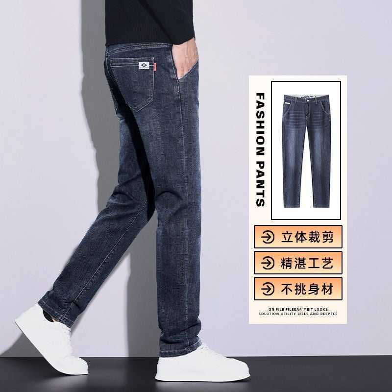 Unisex Classic Denim Jeans Loose Fit Daily Outdoor Wear - Image 3