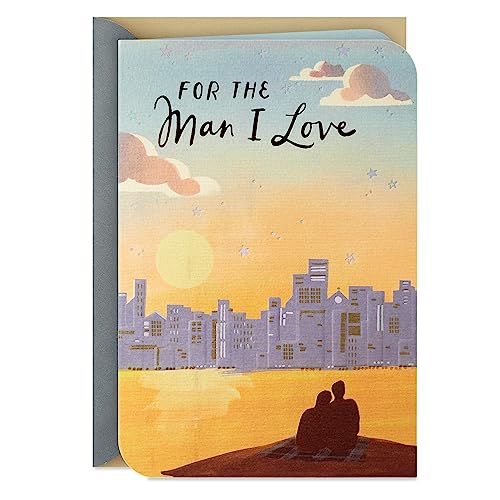 Hallmark Anniversary Card for Husband or Boyfriend (Man I Love) - Image 1