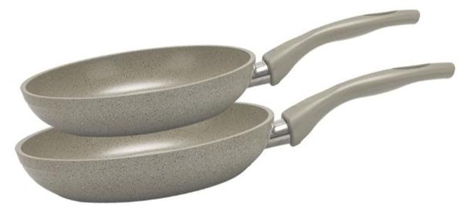 توب شيف مجموعة من 2 مقلاة جرانيت