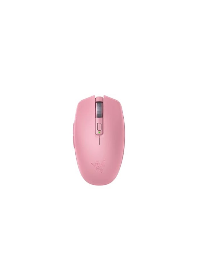 Razer Orochi V2 Mobile Wireless Gaming Mouse - 5G Advanced 18K DPI Optical Sensor, Mechanical Mouse Switches, 2 Wireless Modes, Ultra-Lightweight, up to 950hrs Battery Life - Quartz Pink | RZ01-03731200-R3G1 - Image 1