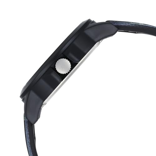 Fastrack Tees Urbanique Quartz Analog Black Dial Silicon Strap Watch for Unisex-38024PP76W/NT38024PP76W - Image 4