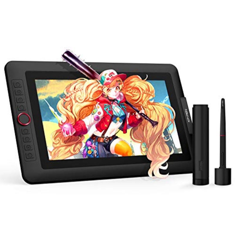 شاشة رسم XP-PEN Artist13.3 Pro مقاس 13.3 بوصة IPS، شاشة رسم رسومات مغلفة بالكامل مع وظيفة إمالة و8 مفاتيح اختصار، 8192 مستوى لضغط القلم، 123% sRGB - Image 1