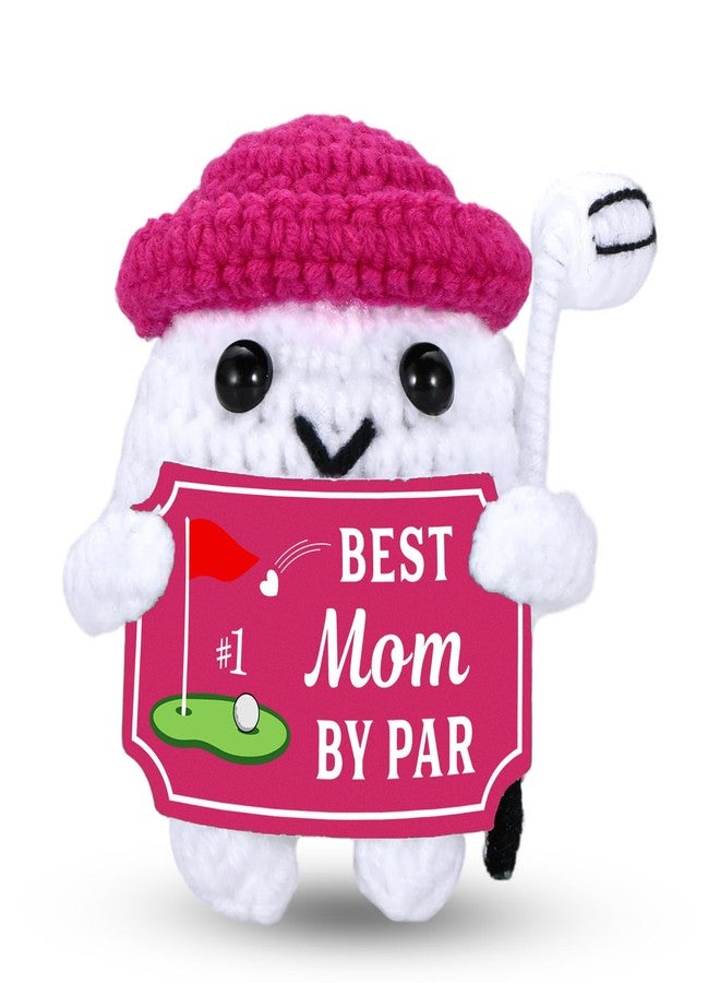 Fleure Esme Gifts for Mom Mothers Day Golf Crochet for Women Golf Lover Gifts Handmade Crochet Doll Best Mom by Par Cute Unique Gift for Mum Wife Grandma Birthday Christmas New Mum First Mothers Day - Image 1