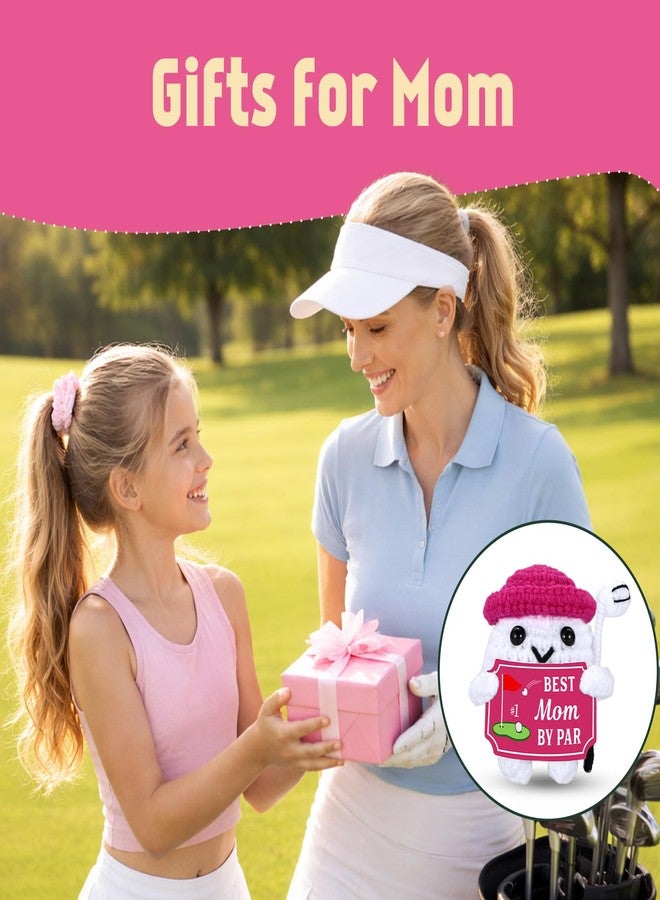 Fleure Esme Gifts for Mom Mothers Day Golf Crochet for Women Golf Lover Gifts Handmade Crochet Doll Best Mom by Par Cute Unique Gift for Mum Wife Grandma Birthday Christmas New Mum First Mothers Day - Image 4