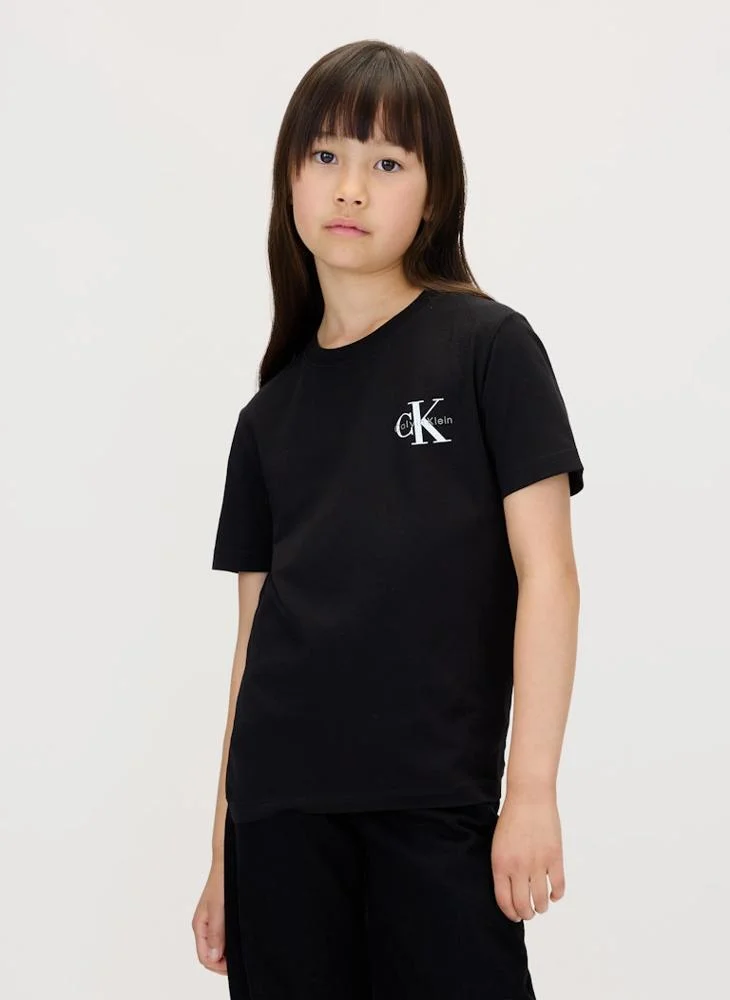 Calvin Klein Jeans Kids Graphic Crew Neck T-Shirt