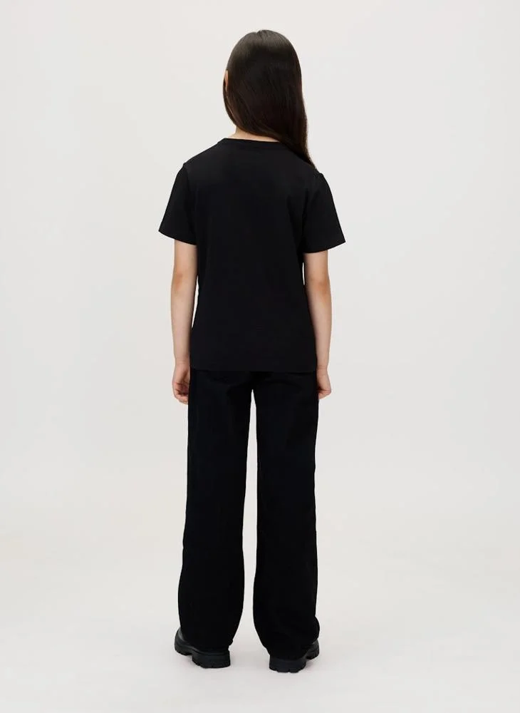 Calvin Klein Jeans Kids Graphic Crew Neck T-Shirt