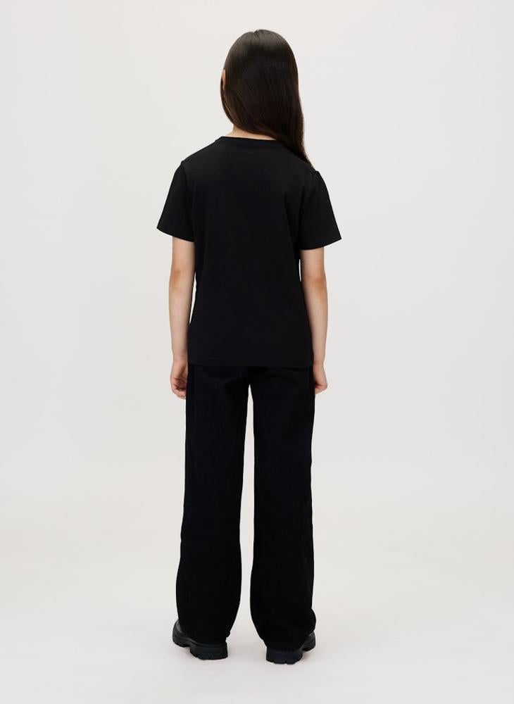 Calvin Klein Jeans Kids Graphic Crew Neck T-Shirt - Image 2