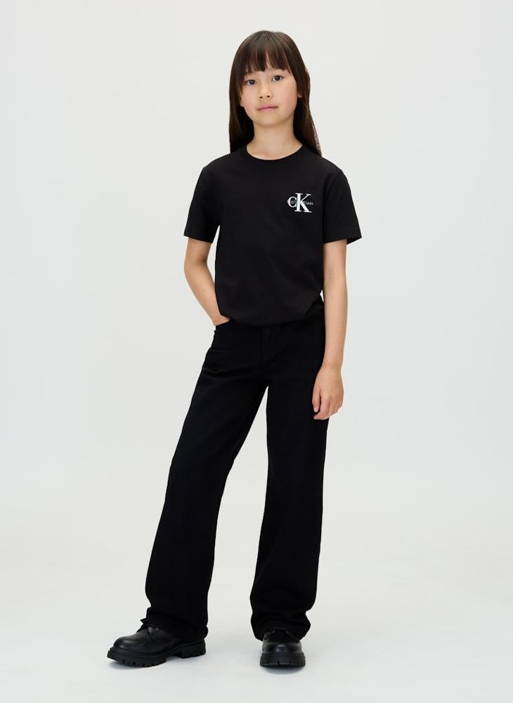 Calvin Klein Jeans Kids Graphic Crew Neck T-Shirt - Image 3