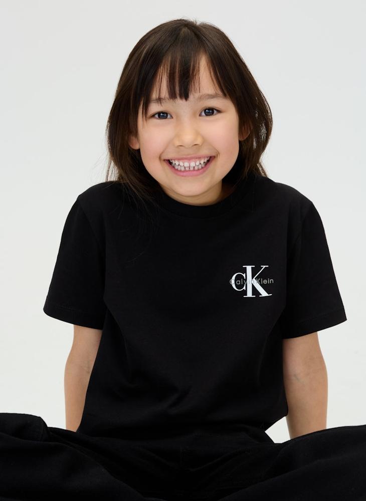 Calvin Klein Jeans Kids Graphic Crew Neck T-Shirt - Image 4