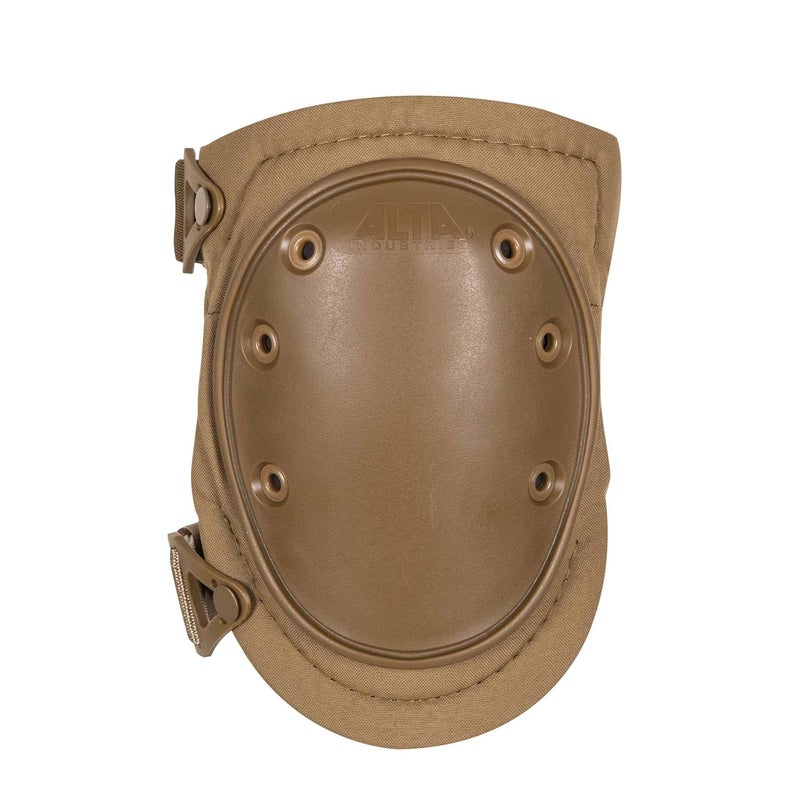 Alta 50453.14 AltaFLEX Gel Insert Heavy Duty Knee Protector Pad, Coyote Cordura Nylon Fabric, AltaLOK Fastening, Flexible Cap, Long, Coyote - Image 5