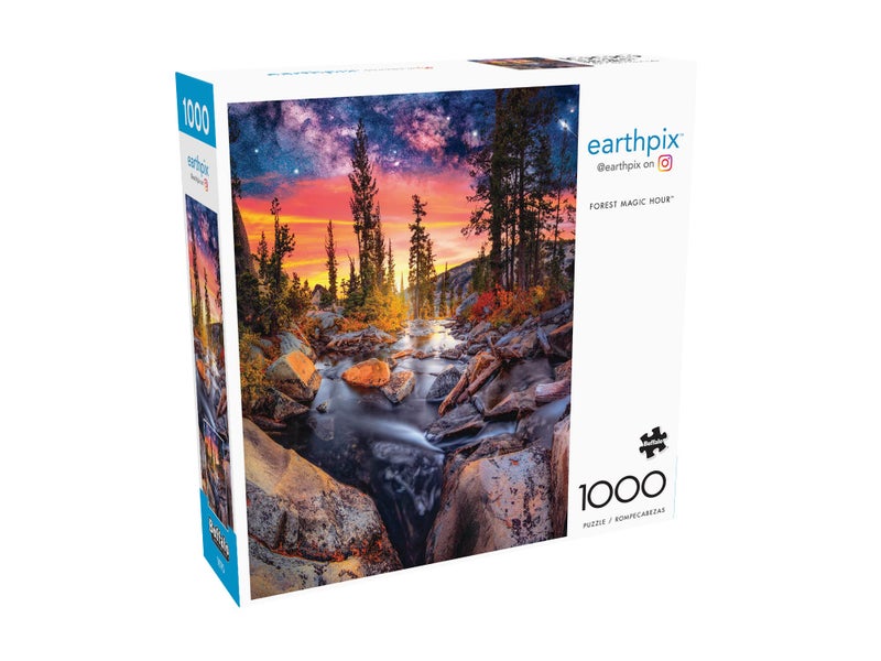 Buffalo Games - Earthpix - Forest Magic Hour - 1000 Piece Jigsaw Puzzle for Adults -Challenging Puzzle Perfect for Game Nights - Finished Size is 26.75 x 19.75 - Image 3