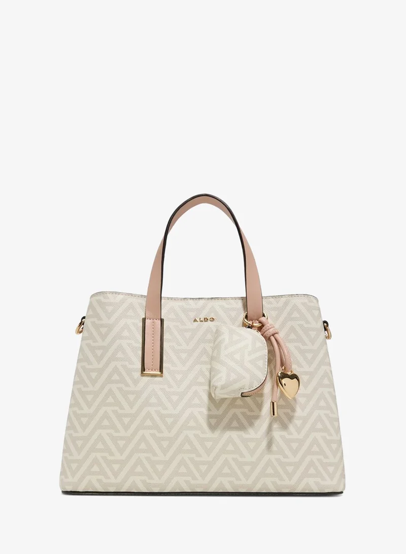 ALDO MAELIA Textured Satchel Bag