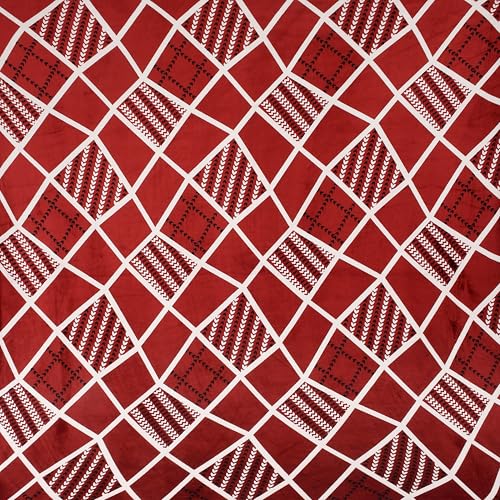 AMEYAA Elastic Fitted Warm Flannel Bedsheet King Size Warm Velvet Bedsheet for Winter Double Bed | 2 Pillow Covers, Size - 72 x 78 Inches - Image 5