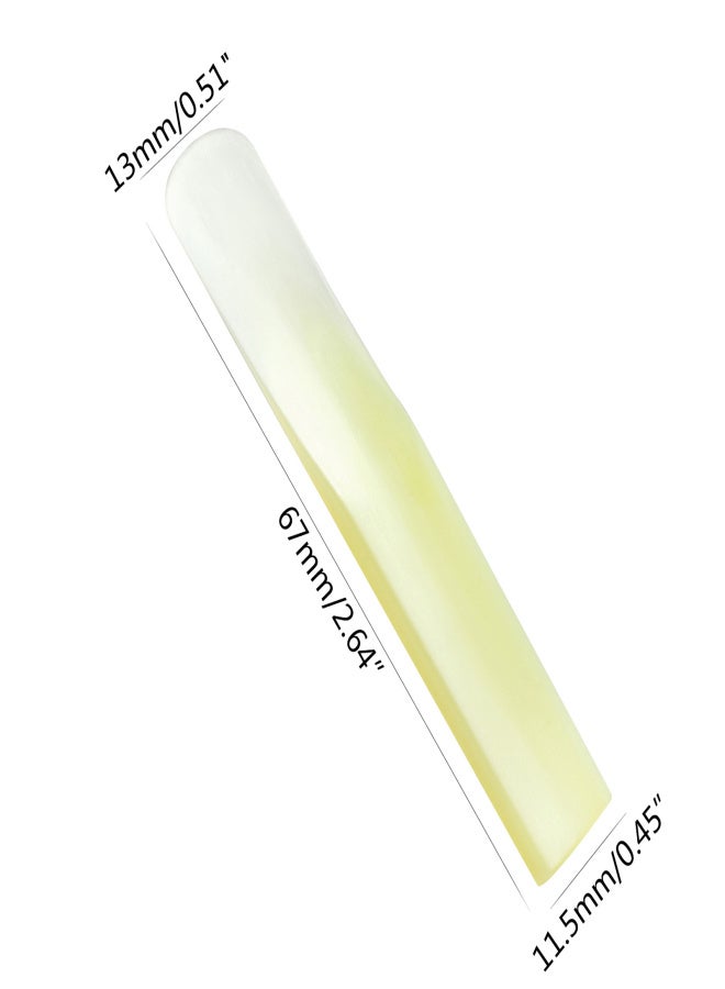 RIGA 3pcs Clarinet Resin Reeds Synthetic Resin Reeds Part Replacement for Clarinet Accessories Strength 2.5 - Image 2