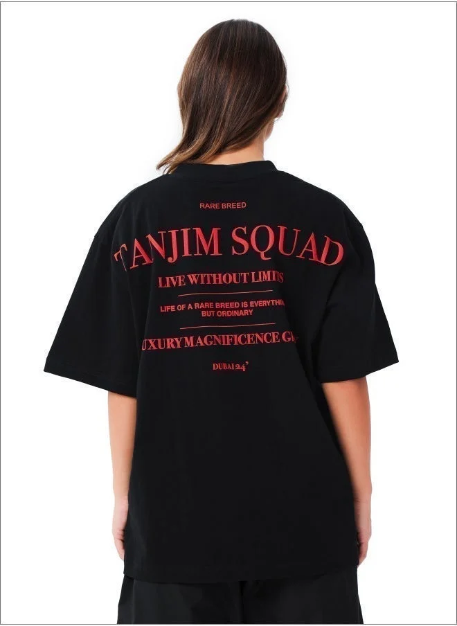 Tanjim Squad TANJIM SQUAD - VISION WOMENS T-SHIRT BLACK