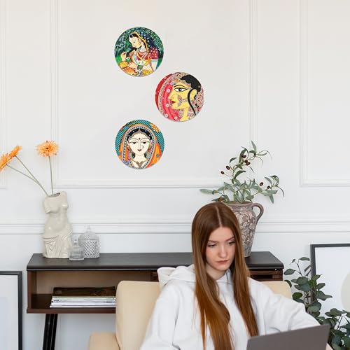 Rousrie Home Décor Wall Hangings For Living Room | Wall Hanging Decorative Items | Decoration Items For Home | Waterproof Film (Color 6) - Image 3