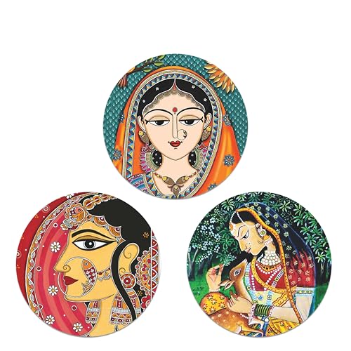 Rousrie Home Décor Wall Hangings For Living Room | Wall Hanging Decorative Items | Decoration Items For Home | Waterproof Film (Color 6) - Image 1