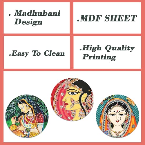 Rousrie Home Décor Wall Hangings For Living Room | Wall Hanging Decorative Items | Decoration Items For Home | Waterproof Film (Color 6) - Image 5
