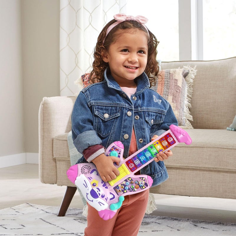 VTech Zoo Jamz Tiger Rock Guitar Pink - Image 5