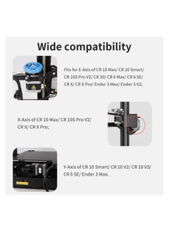 سيوسي محرك متدرج 42-40 لمحرك Creality CR-10 X/Y-Axis المتدرج، مرحلتين 1A 1.8 درجة 0.4N.M، متوافق مع محرك الطارد E Axis لسلسلة CR-10 وسلسلة Ender 3 (شكل D)  - Image 2